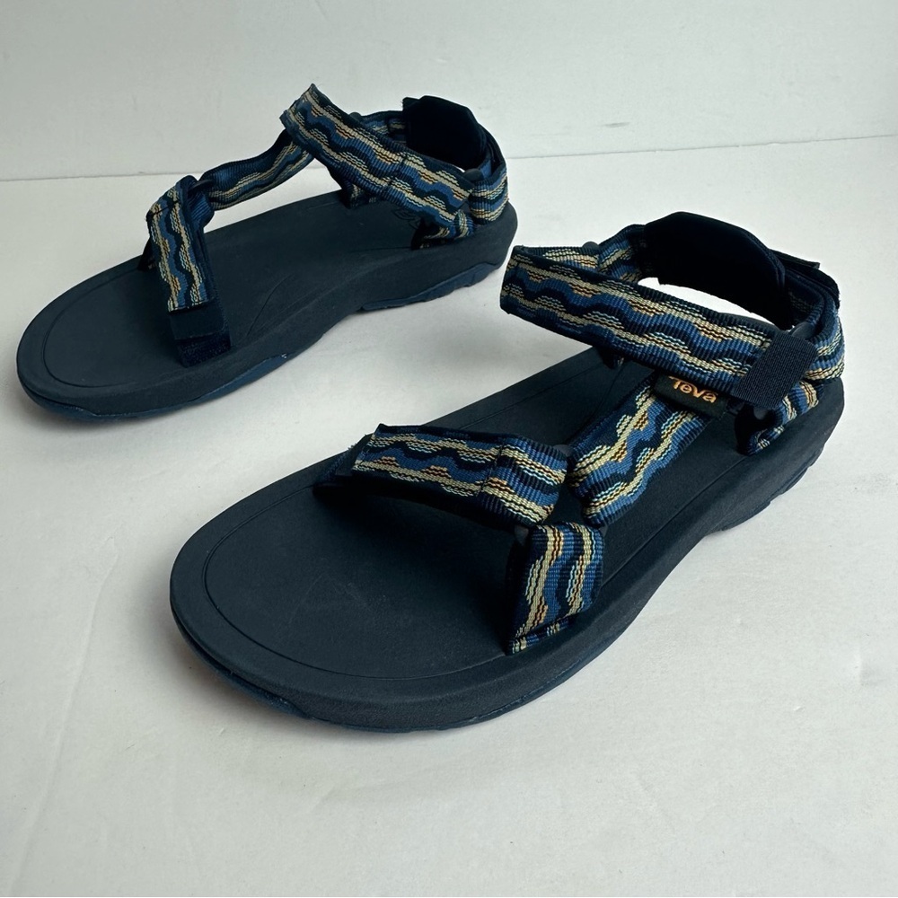 Teva Hurricane Men's Size 4 EU 36 Sandals Water Sports Blue Shoes Outdoor - Picture 4 of 8